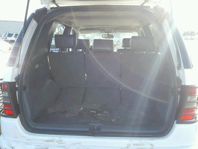 4JGAB72EXXA074302 - 1999 MERCEDES-BENZ ML 430 白色 照片 10