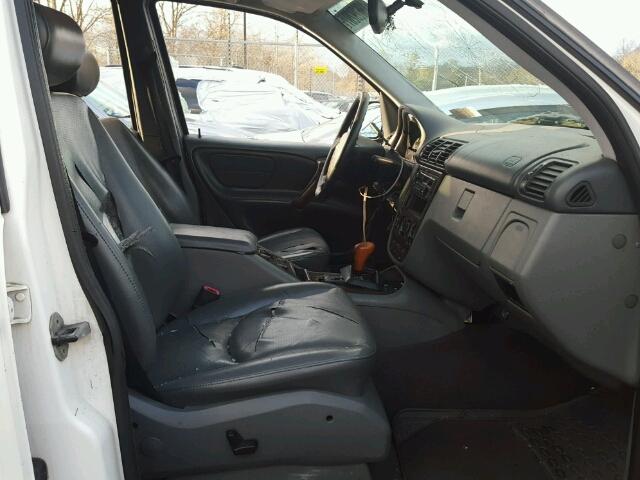 4JGAB72EXXA074302 - 1999 MERCEDES-BENZ ML 430 白色 照片 5