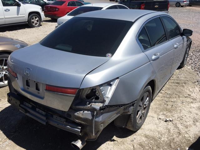 1HGCP2F49BA050361 - 2011 HONDA ACCORD LXP SILVER photo 4