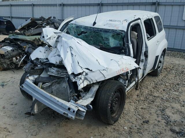 3GNBAADB2AS628506 - 2010 CHEVROLET HHR LS თეთრი ფოტო 2
