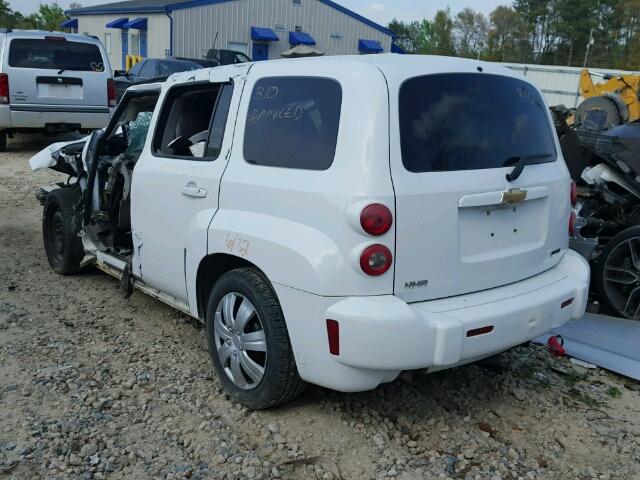 3GNBAADB2AS628506 - 2010 CHEVROLET HHR LS თეთრი ფოტო 3