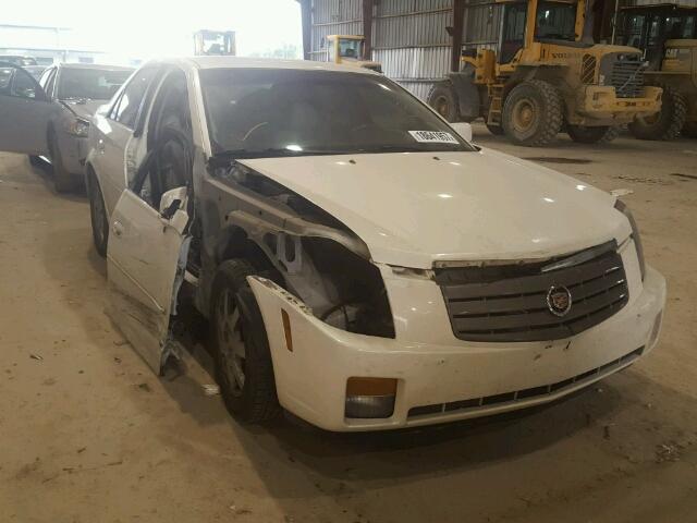 1G6DP567950221329 - 2005 CADILLAC CTS HI FEA WHITE photo 1