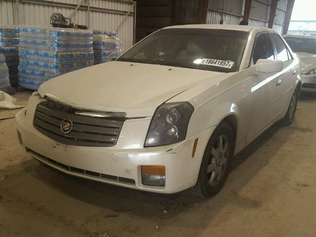 1G6DP567950221329 - 2005 CADILLAC CTS HI FEA WHITE photo 2