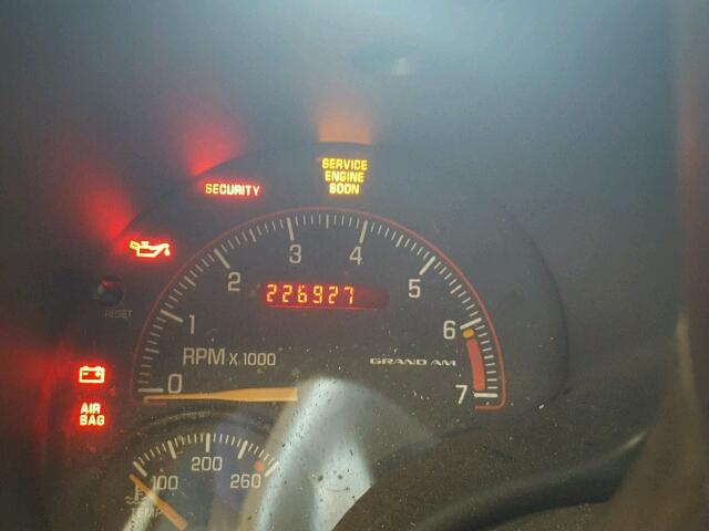 1G2NF12E62C143284 - 2002 PONTIAC GRAND AM S წითელი ფოტო 8