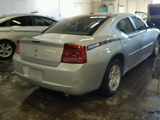 2B3KA43GX6H494248 - 2006 DODGE CHARGER SE SILVER photo 4