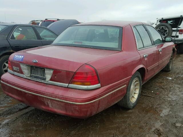 2FAFP74W8XX241514 - 1999 FORD CROWN VICT RED photo 4