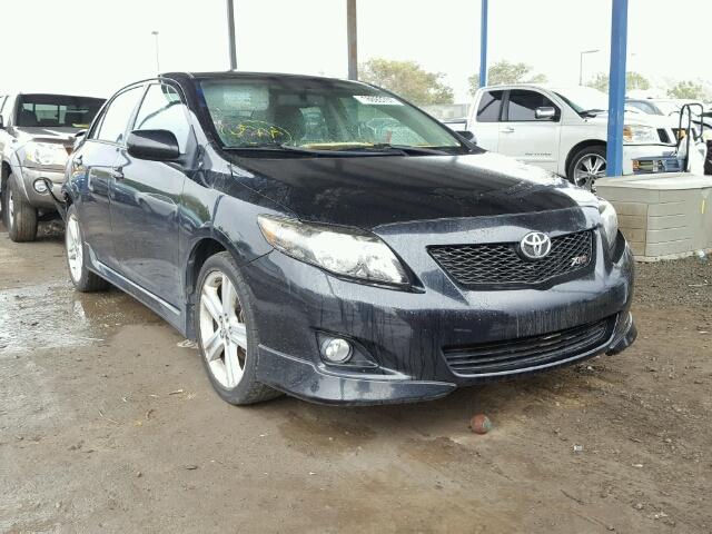 1NXBE4EE6AZ196893 - 2010 TOYOTA COROLLA XR 黑色 照片 1