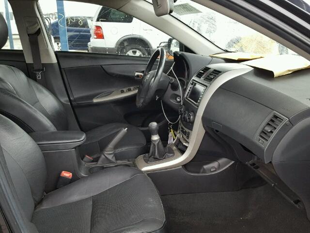 1NXBE4EE6AZ196893 - 2010 TOYOTA COROLLA XR 黑色 照片 5