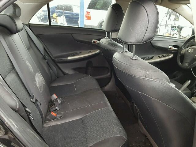 1NXBE4EE6AZ196893 - 2010 TOYOTA COROLLA XR 黑色 照片 6