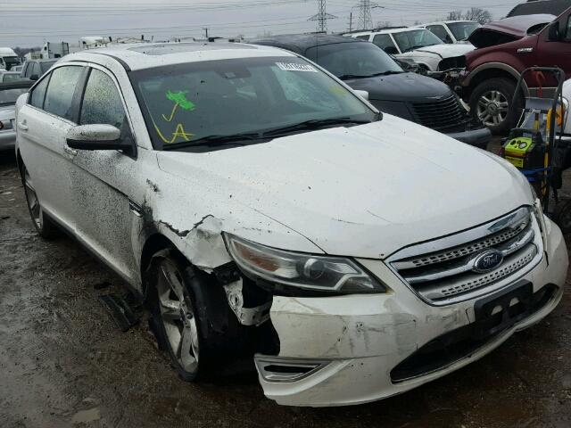 1FAHP2KT7AG156908 - 2010 FORD TAURUS SHO WHITE photo 1