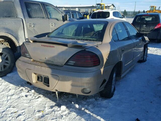 1G2NF52E64M551658 - 2004 PONTIAC GRAND AM S 金色 照片 4