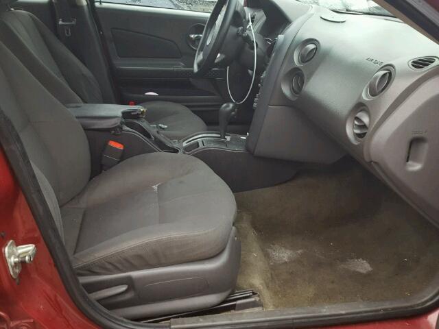2G2WP522551194316 - 2005 PONTIAC GRAND PRIX MAROON photo 5