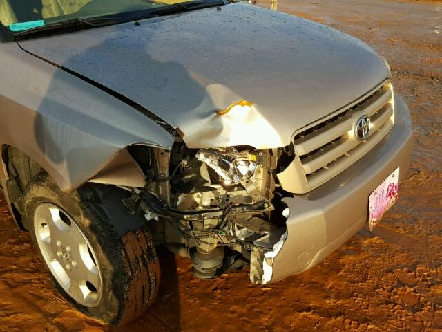 JTEDP21A360123408 - 2006 TOYOTA HIGHLANDER TAN photo 9