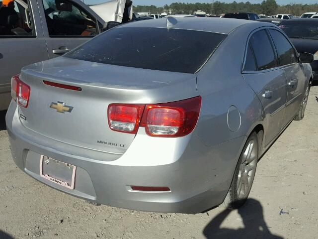 1G11C5SLXFF298958 - 2015 CHEVROLET MALIBU 1LT 银色 照片 4
