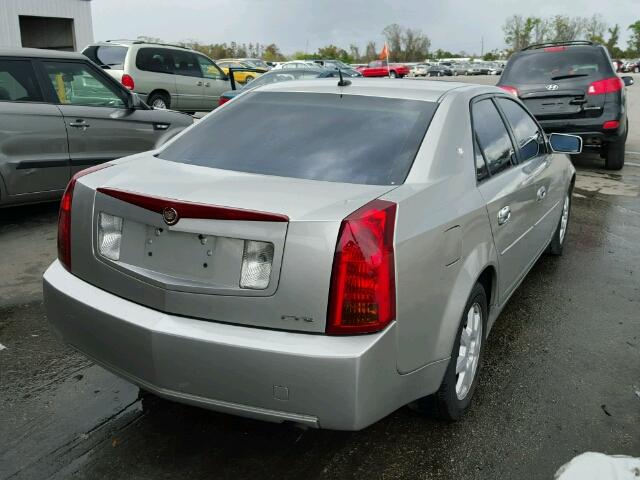 1G6DP577870138167 - 2007 CADILLAC CTS HI FEA SILVER photo 4