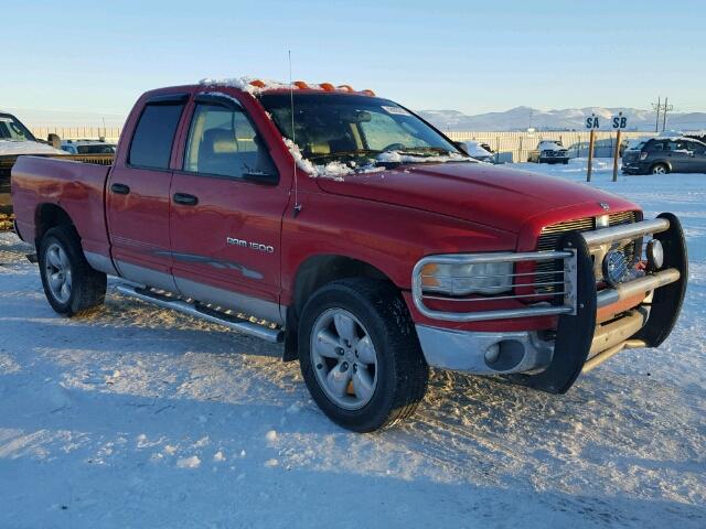 1D7HU18Z53S210351 - 2003 DODGE RAM 1500 Q RED photo 1