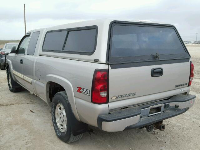 2GCEK19T841121338 - 2004 CHEVROLET SILVERADO SILVER photo 3