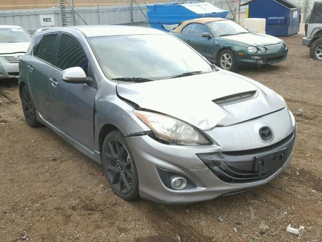 JM1BL1H35A1204776 - 2010 MAZDA SPEED 3 GRAY photo 1