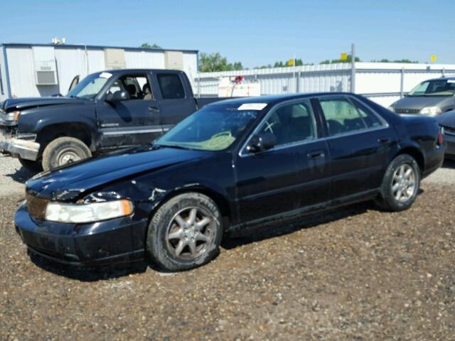 1G6KY5494YU202273 - 2000 CADILLAC SEVILLE ST BLACK photo 2