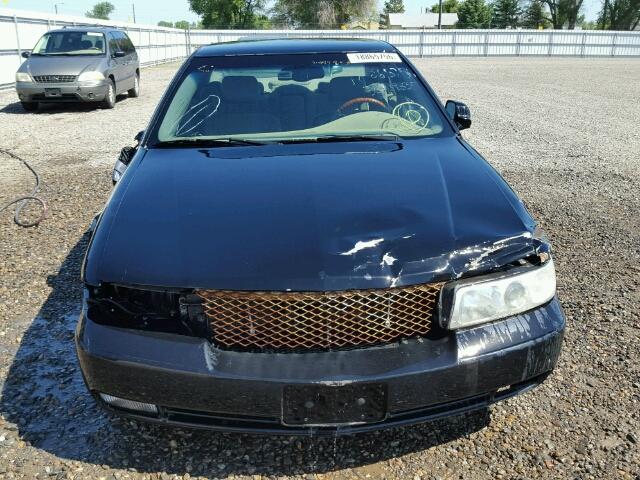 1G6KY5494YU202273 - 2000 CADILLAC SEVILLE ST BLACK photo 9