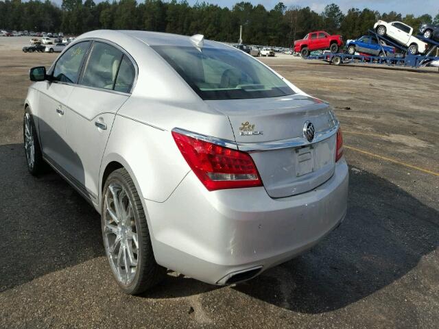 1G4GB5G32FF251142 - 2015 BUICK LACROSSE SILVER photo 3