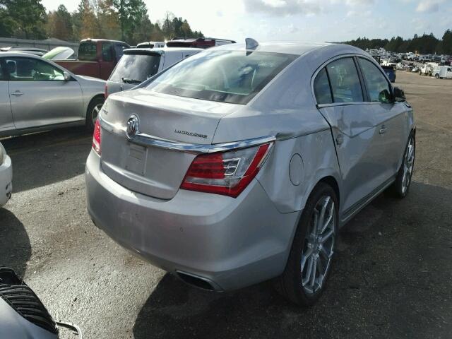 1G4GB5G32FF251142 - 2015 BUICK LACROSSE SILVER photo 4