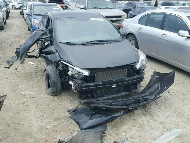 KNAFX4A67F5427622 - 2015 KIA FORTE LX BLACK photo 1