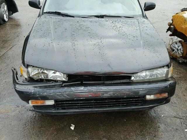 1HGCB7652LA075690 - 1990 HONDA ACCORD LX BLACK photo 7