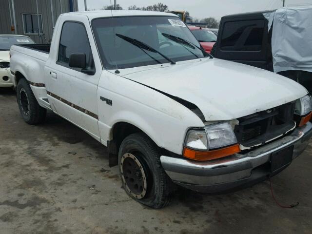 1FTYR10U4WPB34186 - 1998 FORD RANGER WHITE photo 1