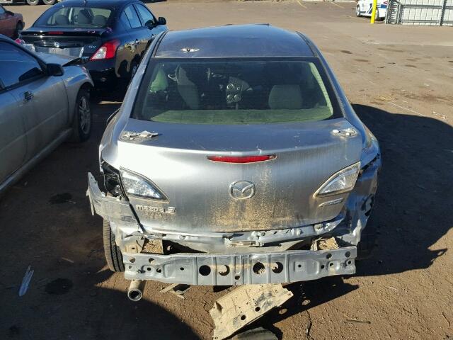 JM1BL1V72D1798688 - 2013 MAZDA MAZDA3I SILVER photo 10