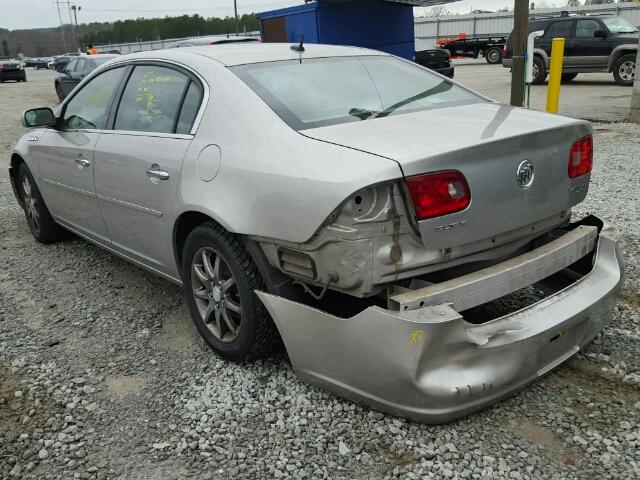 1G4HD57287U109087 - 2007 BUICK LUCERNE SILVER photo 3