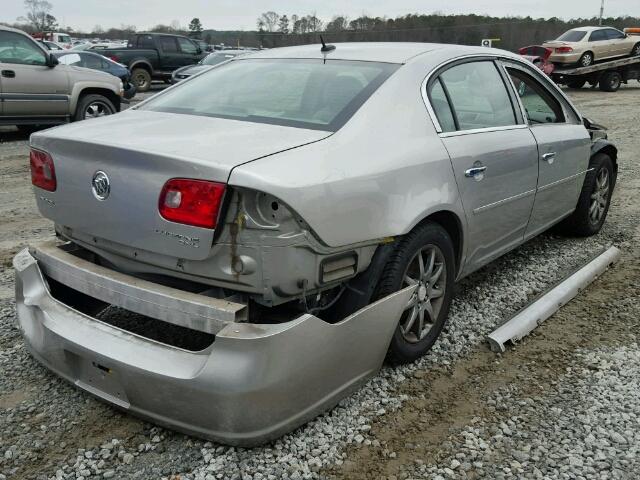 1G4HD57287U109087 - 2007 BUICK LUCERNE SILVER photo 4