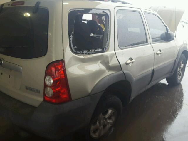 4F2YZ02Z26KM10381 - 2006 MAZDA TRIBUTE I GOLD photo 10