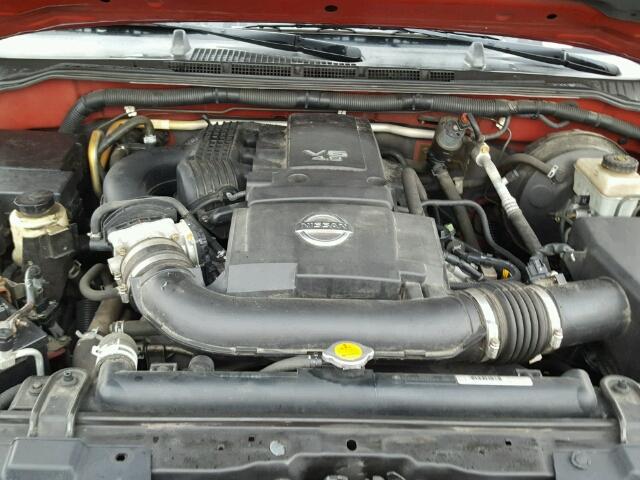 5N1AR18U96C618444 - 2006 NISSAN PATHFINDER BURGUNDY photo 7