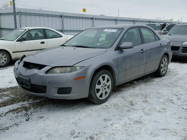 1YVHP80C275M24388 - 2007 MAZDA 6 I Szary zdjęcie 2