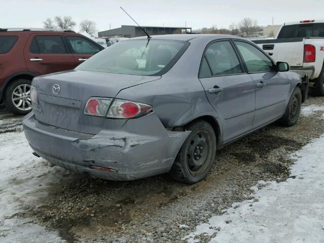 1YVHP80C275M24388 - 2007 MAZDA 6 I Szary zdjęcie 4