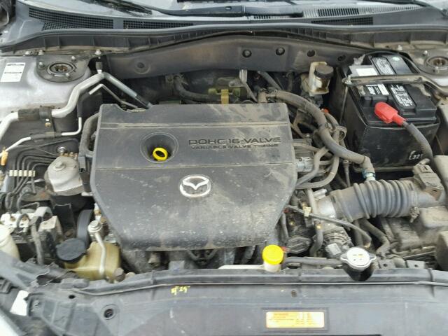 1YVHP80C275M24388 - 2007 MAZDA 6 I Szary zdjęcie 7