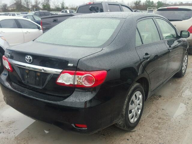 JTDBU4EE1B9157995 - 2011 TOYOTA COROLLA BA BLACK photo 4