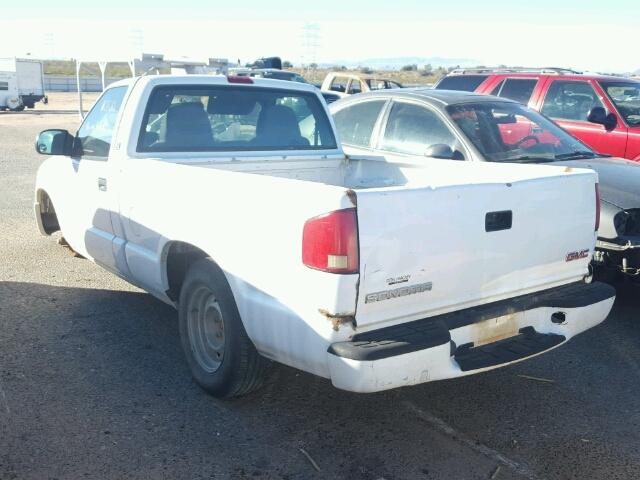 1GTCS14H138216944 - 2003 GMC SONOMA WHITE photo 3