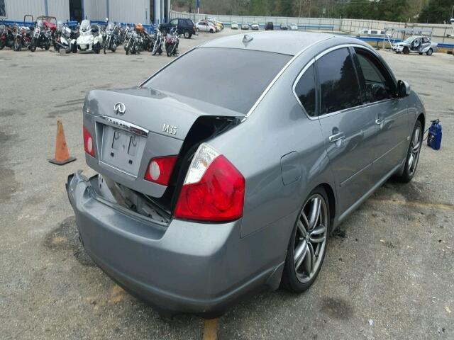 JNKAY01E46M115465 - 2006 INFINITI M35 BASE SILVER photo 4