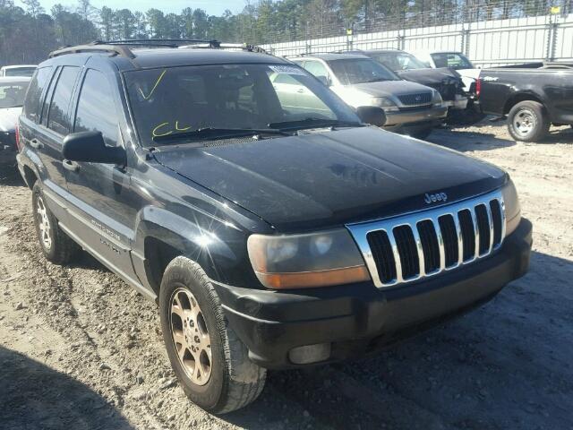 1J4G248N6YC215516 - 2000 JEEP GRAND CHER BLACK photo 1