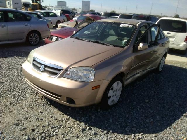 KL5JD56Z46K459790 - 2006 SUZUKI FORENZA GOLD photo 2