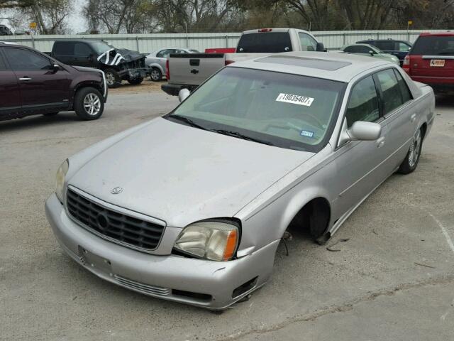 1G6KF57945U105619 - 2005 CADILLAC DEVILLE DT SILVER photo 2