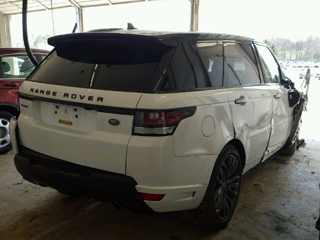 SALWS2VF3GA547886 - 2016 LAND ROVER RANGE ROVE WHITE photo 4