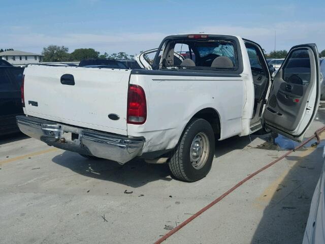 3FTZF1723YMA81247 - 2000 FORD F150 WHITE photo 4