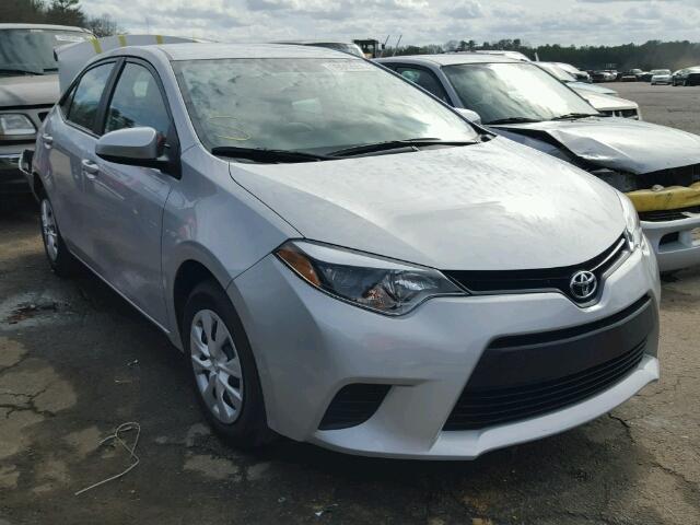 2T1BURHE4GC732892 - 2016 TOYOTA COROLLA L SILVER photo 1