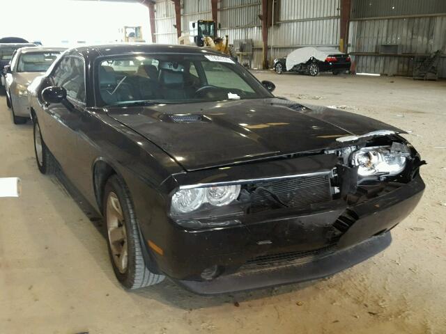 2B3CJ4DG6BH605147 - 2011 DODGE CHALLENGER BLACK photo 1