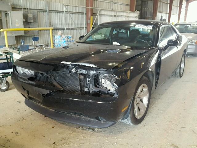 2B3CJ4DG6BH605147 - 2011 DODGE CHALLENGER BLACK photo 2