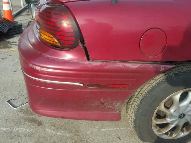 1G2NE52T5VC840099 - 1997 PONTIAC GRAND AM S Qırmızı foto 10
