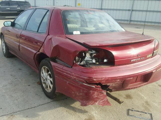 1G2NE52T5VC840099 - 1997 PONTIAC GRAND AM S Qırmızı foto 3